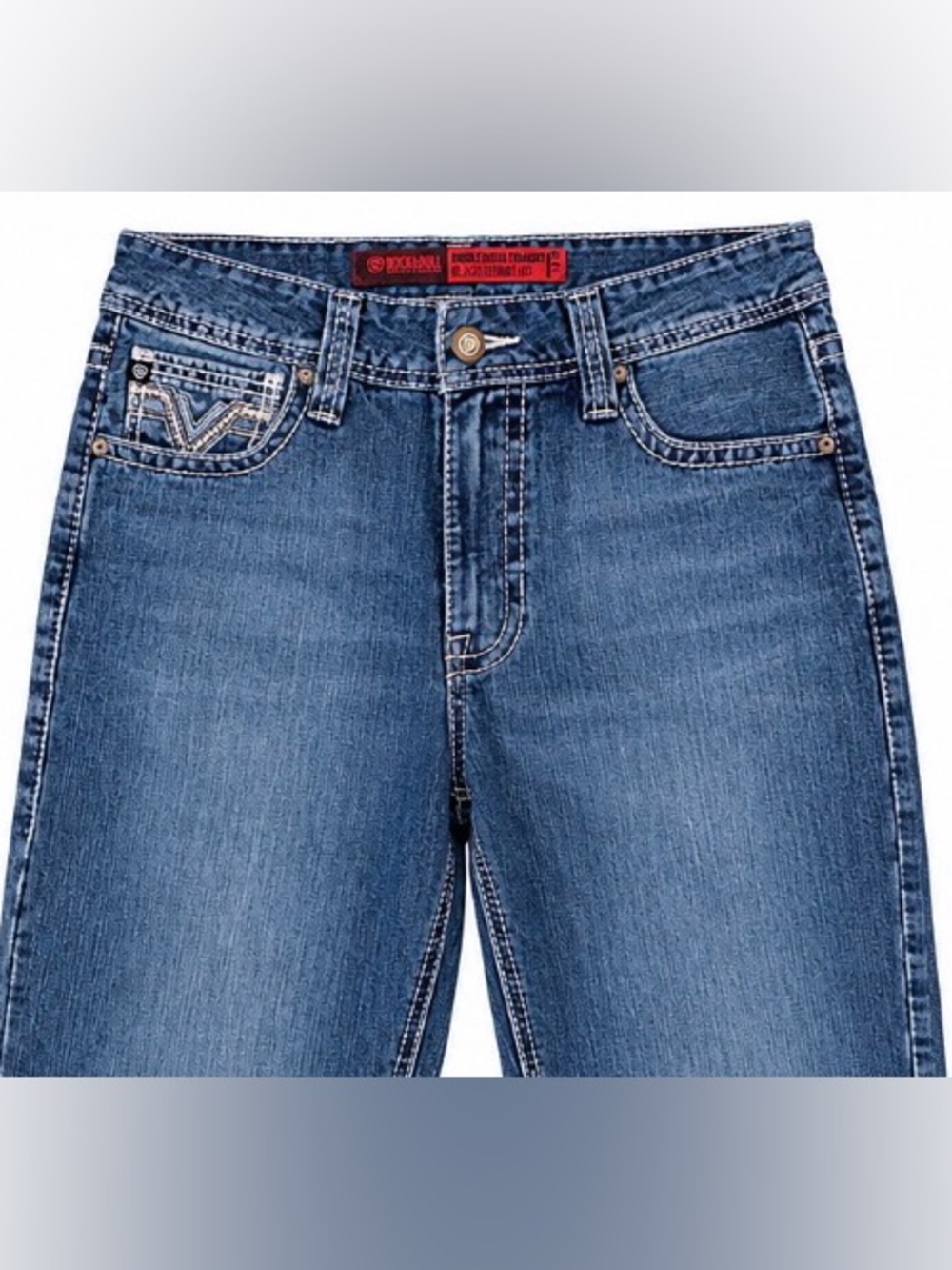 Rock & Roll Denim Double Barrel Straight relaxed fit Men's Jeans